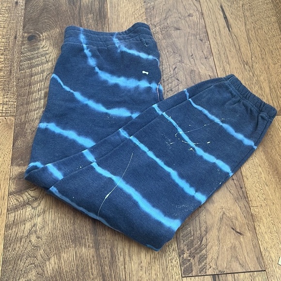 NWT Splatter Kids Blue Joggers Size 16 - Picture 1 of 7